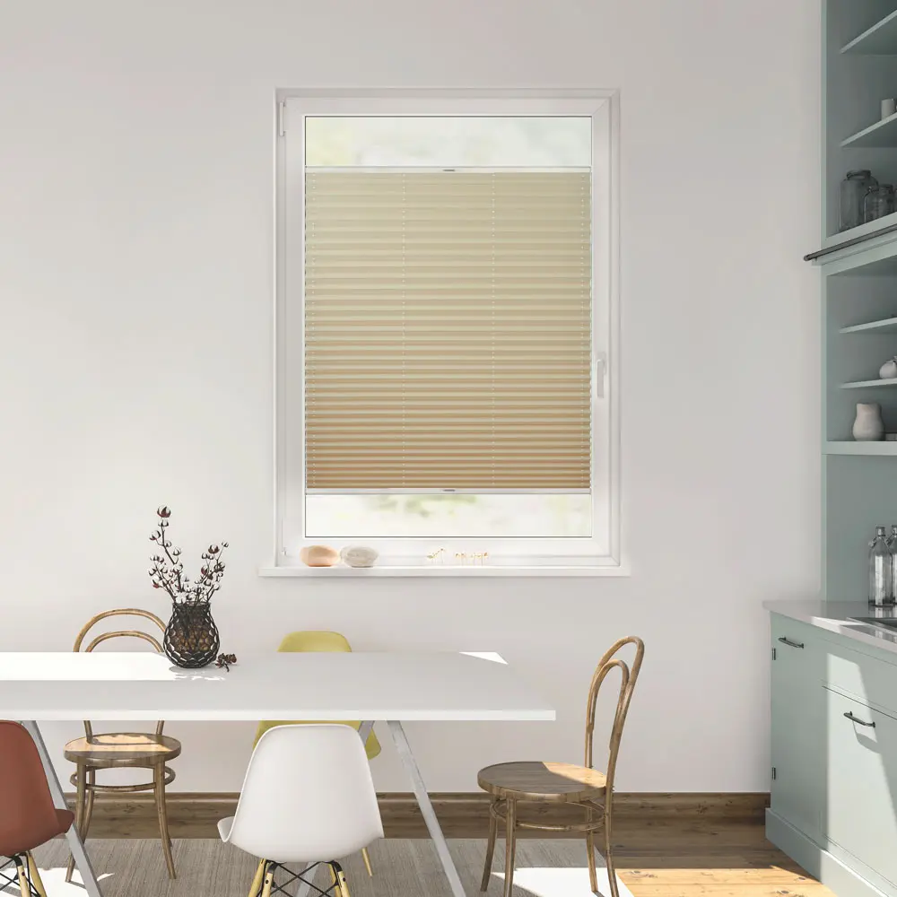 Badezimmer Plissee leicht glänzend Lille