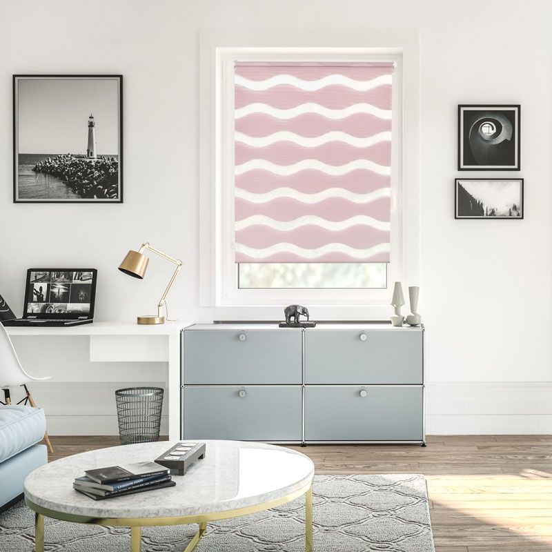 Duo-Rollos zum Anbringen ohne Bohren für alle Arten von Fenstern