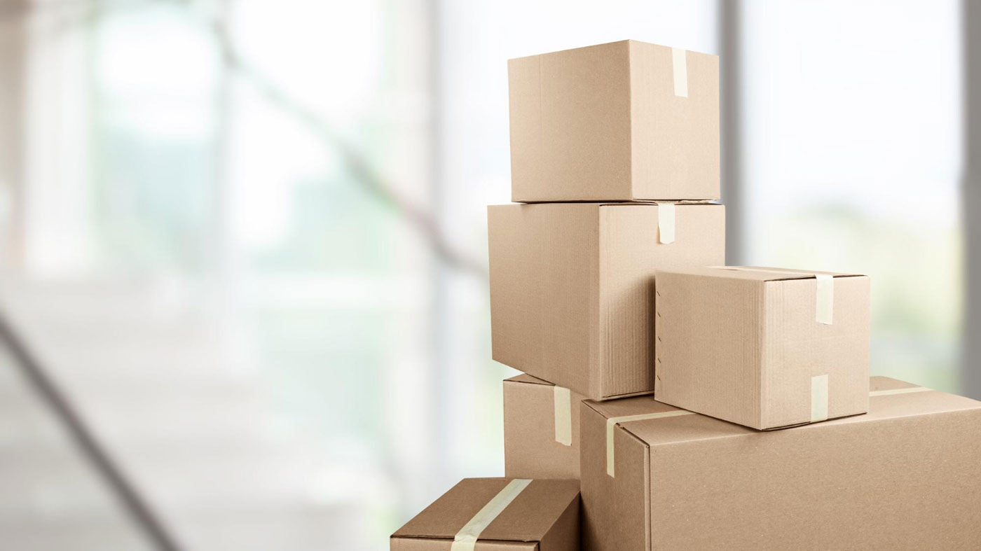 Kiste, Karton, Paket, Lieferung des Pakets