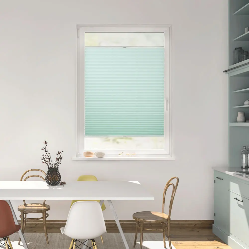 Badezimmer Plissee leicht glänzend Lille